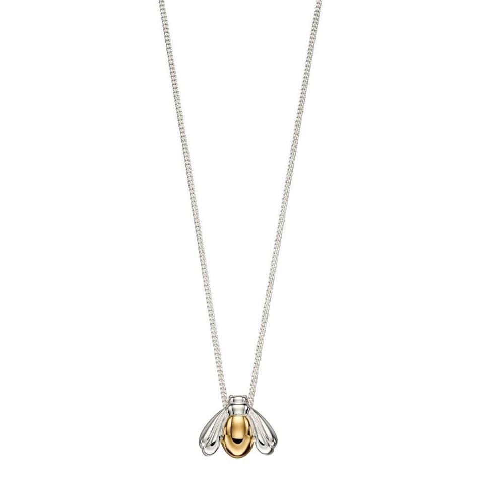 Bumble Bee 9ct Gold & Sterling Necklace