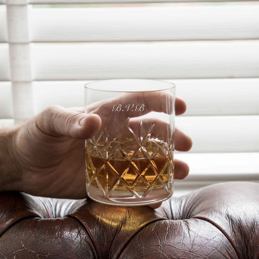 Crystal Cut Whisky Glass