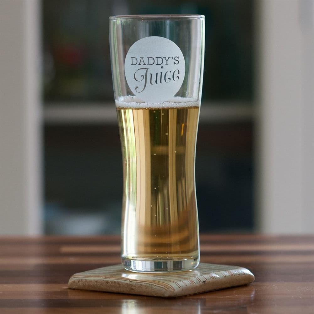 Daddy's Juice Pint Beer Glass