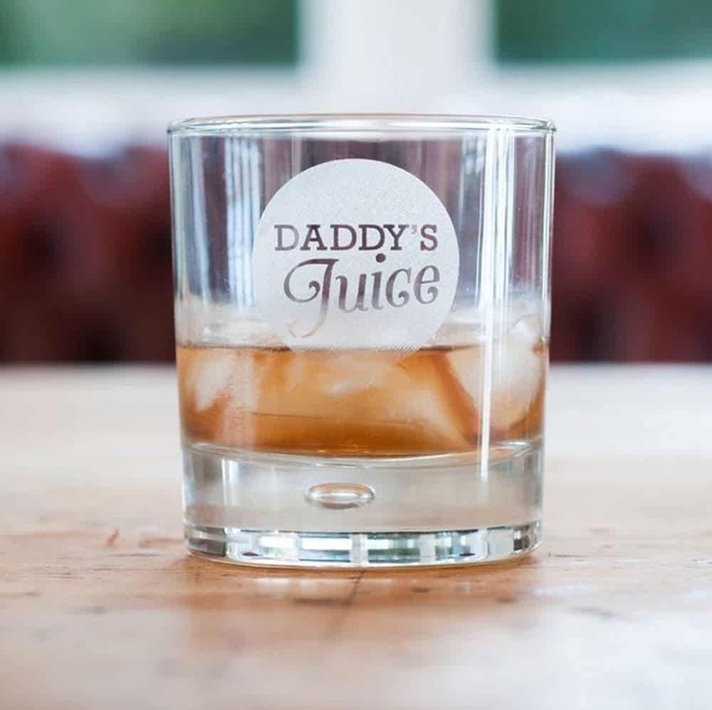 Daddy's Juice Whisky Glass