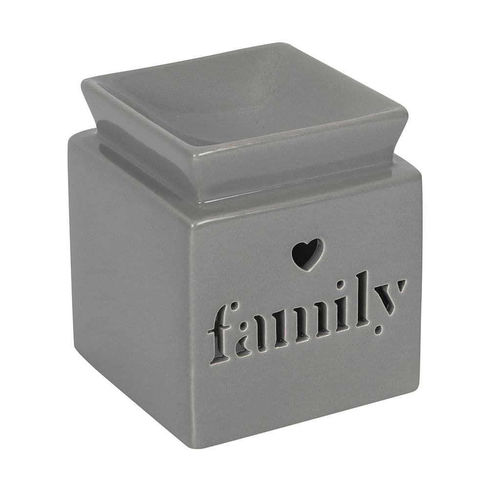 Grey Family Cut Out Oil Burner