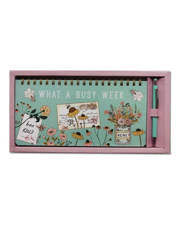 L/SCAPE WEEKLY PLANNER AND PEN SET - BEEKEEPER