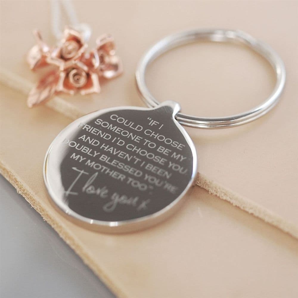 Mother - My Friend Keyring