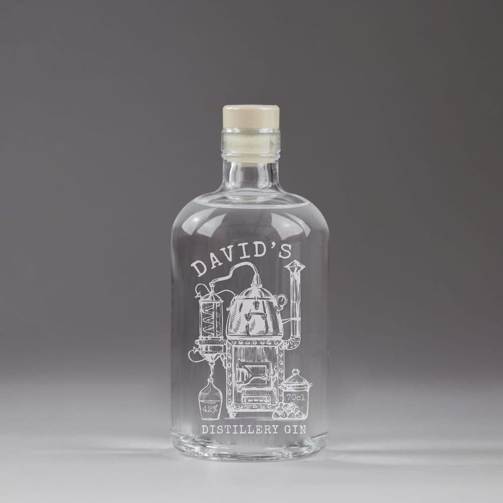 Personalised Engraved Distillery Gin