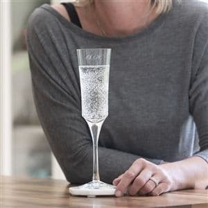 Royal Brierley Initials Champagne Flute
