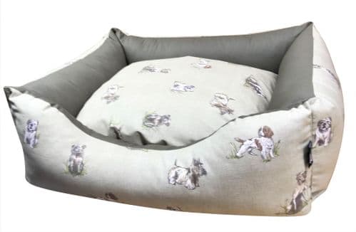 Dog Bed Country Dogs Settee Bed 84cm x 69cm