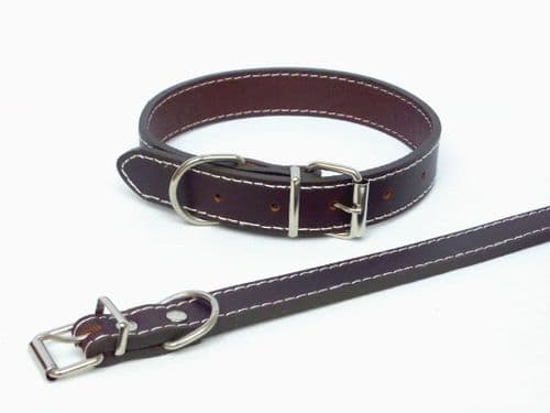 Traditional Leather Collar by The Paws