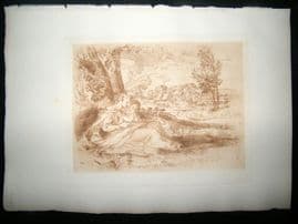 A. Dawson after Titian 1885 Photogravure. Virgin and Child