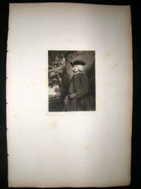 After Joshua Reynolds C1830 Folio Mezzotint. Dr Robinson