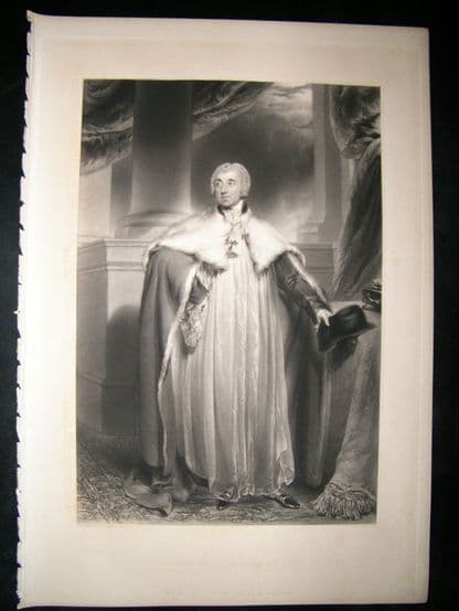 After Thomas Lawrence 1836 Folio Mezzotint Portrait. Archbishop of York | Albion Prints
