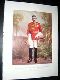Brig-Gen Douglas M.B.H Earl Dundonald 1900 Military Portrait Print. Boer War