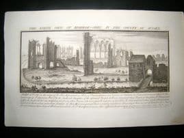 Buck C1820 Folio Architecture Print. Begeham Abbey, Sussex