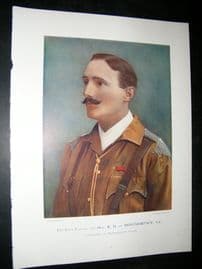 Cap Hon R.H Montmorency 1900 Military Portrait Print. Boer War