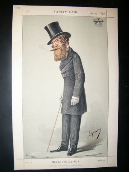Vanity Fair Print 1870 Viscount Ranelagh | Albion Prints