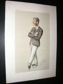 Vanity Fair Print 1874 Herbert Praed, Roller Skater