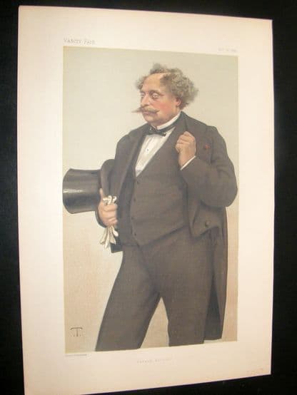 Vanity Fair Print 1879 Alexandre Dumas Fils, Literary | Albion Prints