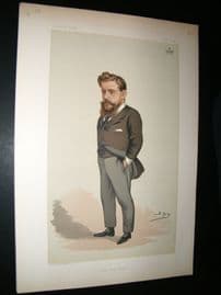 Vanity Fair Print 1881 Duke of Norfolk, Spy Cartoon