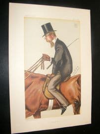 Vanity Fair Print 1882 Lord Foley, Sport Rider