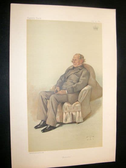 Vanity Fair Print 1883 Earl of Albemarle, Literary | Albion Prints