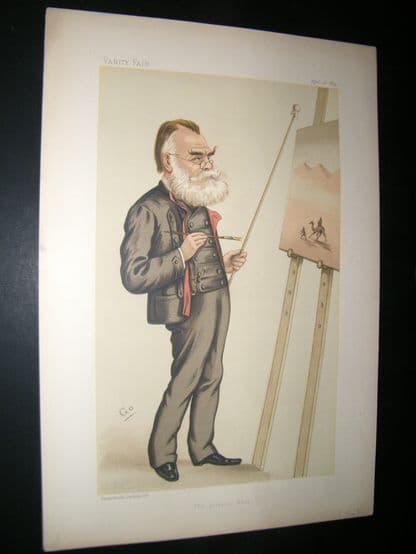 Vanity Fair Print 1884 Carl Haag, Artist | Albion Prints