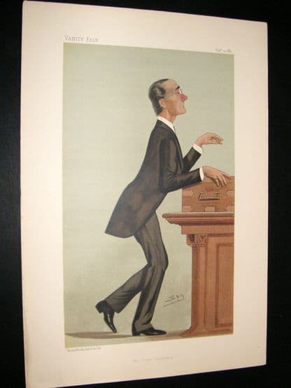 Vanity Fair Print 1887 Rt, Hon Henry Mathews | Albion Prints