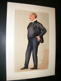 Vanity Fair Print 1891 Cecil Rhodes, Spy Cartoon