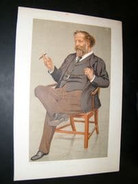 Vanity Fair Print 1893 Jospeh William Comyns Carr