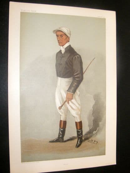 Vanity Fair Print 1901 Fred Rickaby, Jockey | Albion Prints