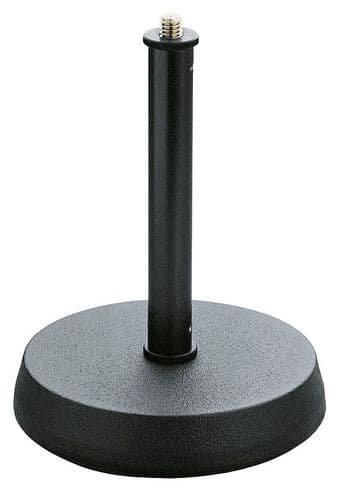 K&M 232 Table microphone stand - black
