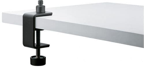 K&M 3/8" Table clamp - black