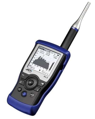 NTi XL2 Sound Level Meter (with mic & certification options)