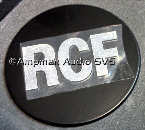 RCF Logo/Badge - Black