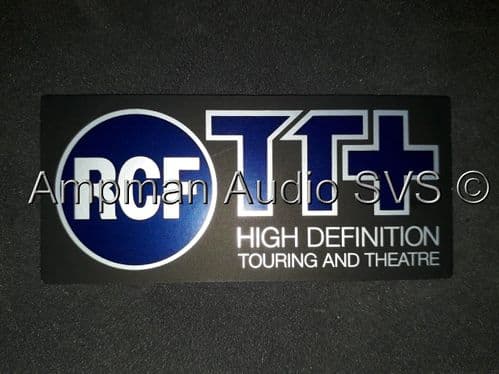 RCF TT+ Logo for Grille