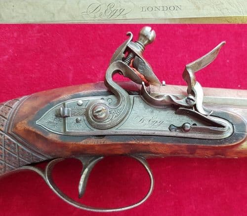 A Fantastic Napoleonic era Flintlock Duelling Pistol, by DURS EGG for sale, REF  8139.