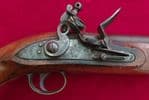 A fine Napoleonic era British Military Flintlock Pistol. Circa 1790-1815.   Ref 7321.