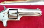 A good American Remington Smoot 5 shot .30 cal Rimfire Revolver for sale, Circa 1873. Ref 1458.