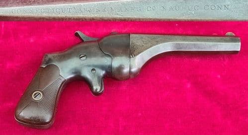 A rare .44 Calibre HAMMOND BULLDOG single shot rim-fire Derringer. Circa 1866. Ref 3825