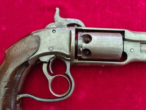 A Rare American Savage Navy model Civil War Period .36 percussion revolver. Circa 1861-62. Ref 3887.