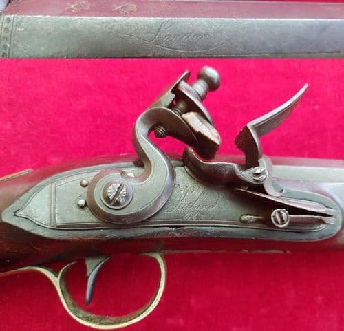 A rare British single barrelled flintlock pistol by Ketland & Co. Circa 1800.  Ref 2121.