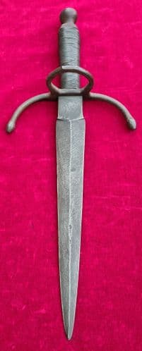 A rare Main-Gauche or left hand dagger, French 19th century, FOR SALE. Ref 4032.
