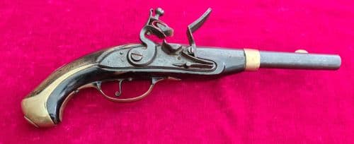 A very Rare NAPOLEONIC ERA  Russian Military Flintlock Pistol dating from circa 1800. Ref 4002.