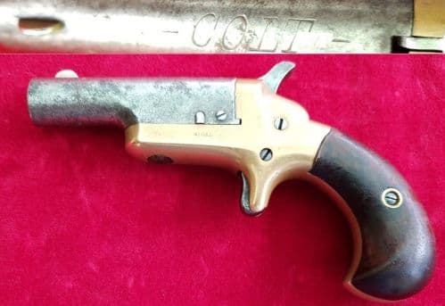 American Colt no 3. antique single shot derringer. Circa 1875. Ref 2120.