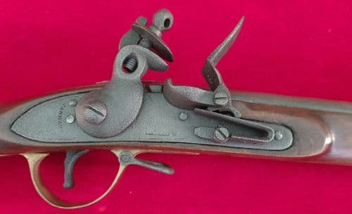 X X X SOLD  X X X  A Military Flintlock Musket from the post Napoleonic Era. Ref 3063.