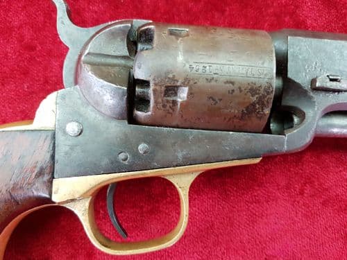 X X X SOLD X  X X  Colt Navy percussion revolver. Manufactured circa 1866. Good condition. Ref 9662.
