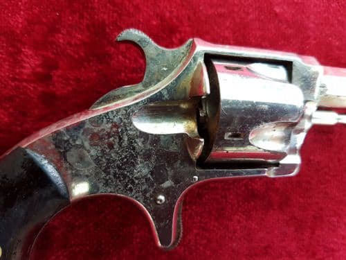 X X X SOLD X X  X Hopkins & Allen .30 rimfire revolver. circa 1871-1875.  Ref 9838.