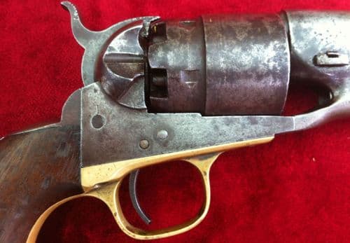 X X X X SOLD X X X American Civil War Colt Army model 1860 Percussion Revolver. Circa 1861-1865. All matching numbers.   Ref 6853