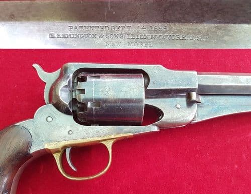 X X XSOLD  X X X Remington "New Model Army" .44 calibre  percussion Revolver c.1861-1865.  Ref 1573.