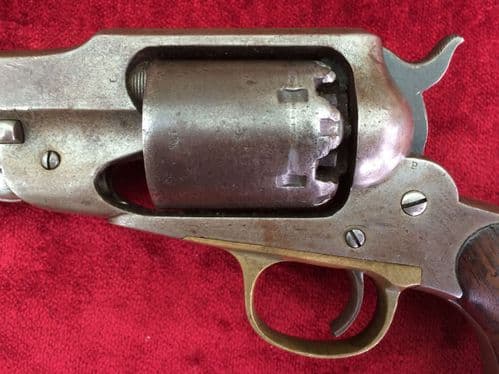 XXX SOLD XXX A good .44 calibre American Civil War era Remington single action New model Percussion Army revolver. Ref 7761