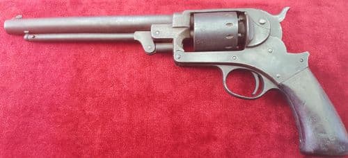 XXX SOLD XXX American Starr single action Army model .44 CAL Percussion Revolver dating from the Civil War Era 1861-1865. Ref 9228.