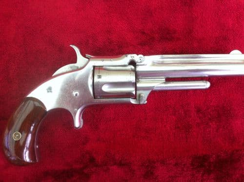 XXXX SOLD XXXX American Smith & Wesson Antique .32 Rimfire Revolver. Circa 1865-1875. Ref 6983